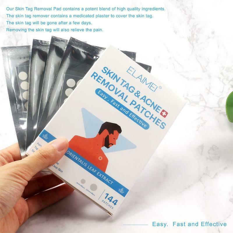 Skin Tag Remover Patches Repair Lotion Set Wart Remover Patches Fast Healing