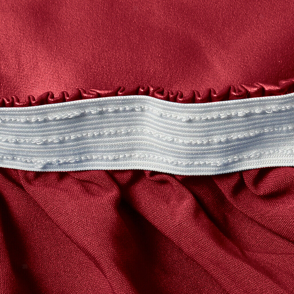 Red Tablecloth Set Of 2 120cm Indoor Outdoor Tablecloth Round Tablecloth