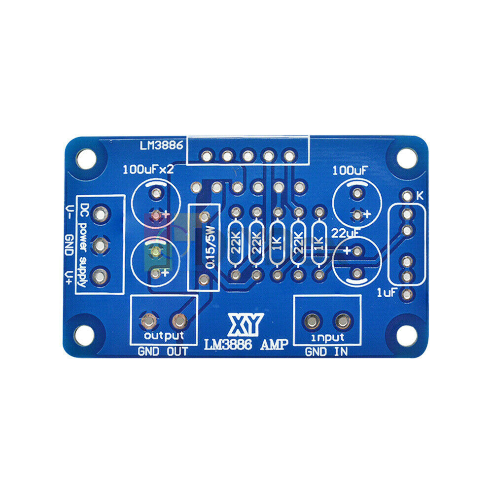 LM3886TF AC 20~28V 60W Sound Audio Amplifier Mono Digital Power AMP DIY Kit