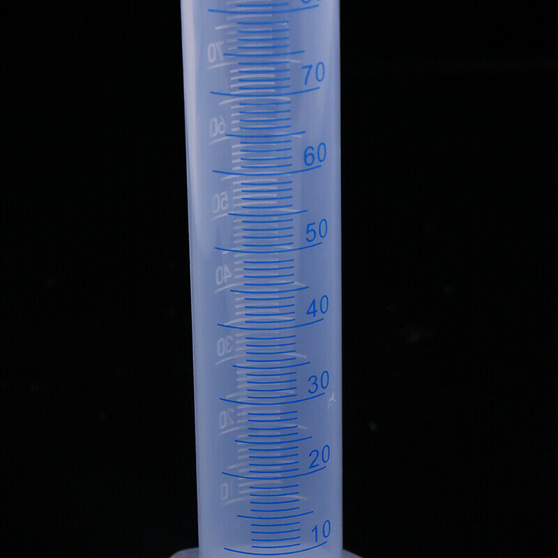 100ml measuring cylinder blue scale acid and alkali resistant measuri.l8