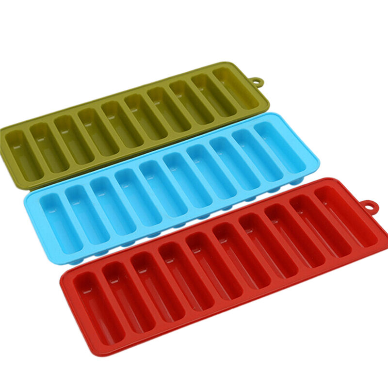 Silikonzylinder Eiswürfelschale Gefrierform Pudding Jelly Schokoladenfor.l8