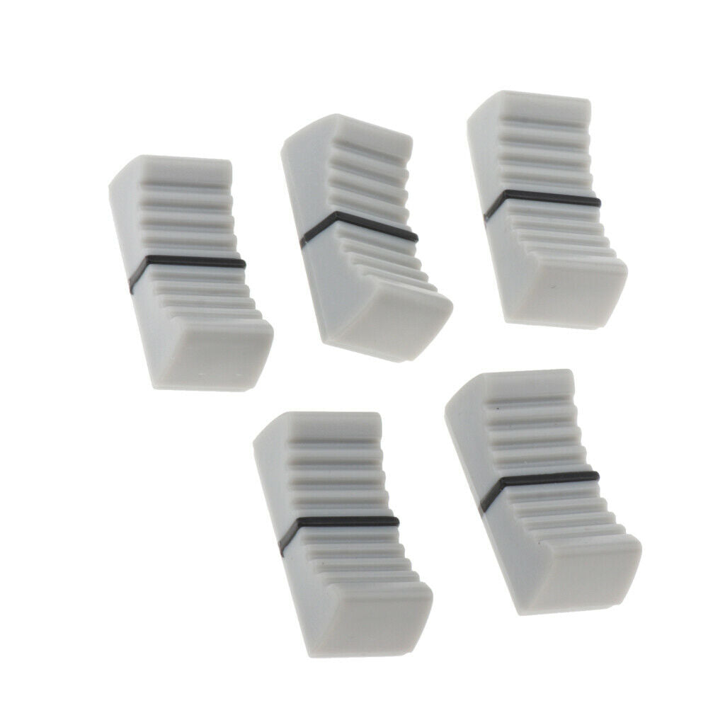 Pack of 15 Straight Sliding Potentiometer Mixer Fader Knob DIY Accessory
