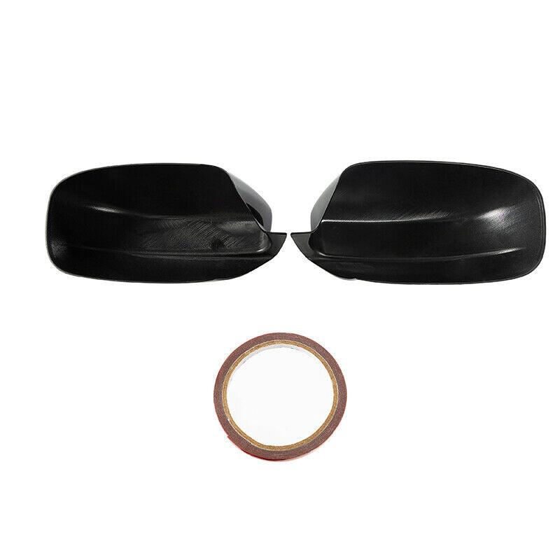 Glossy Black Pair Side Rearview Mirror Cover Cap For Dodge Charger 2011-2020