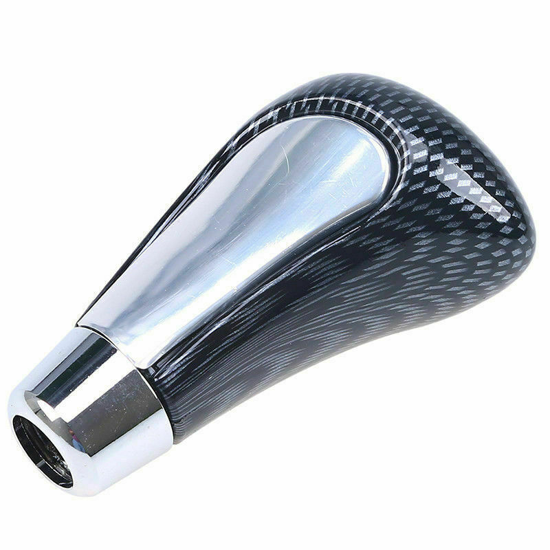 5 Speed Carbon Fiber Style Manual Gear Stick Shift Knob Shifter Lever Universal