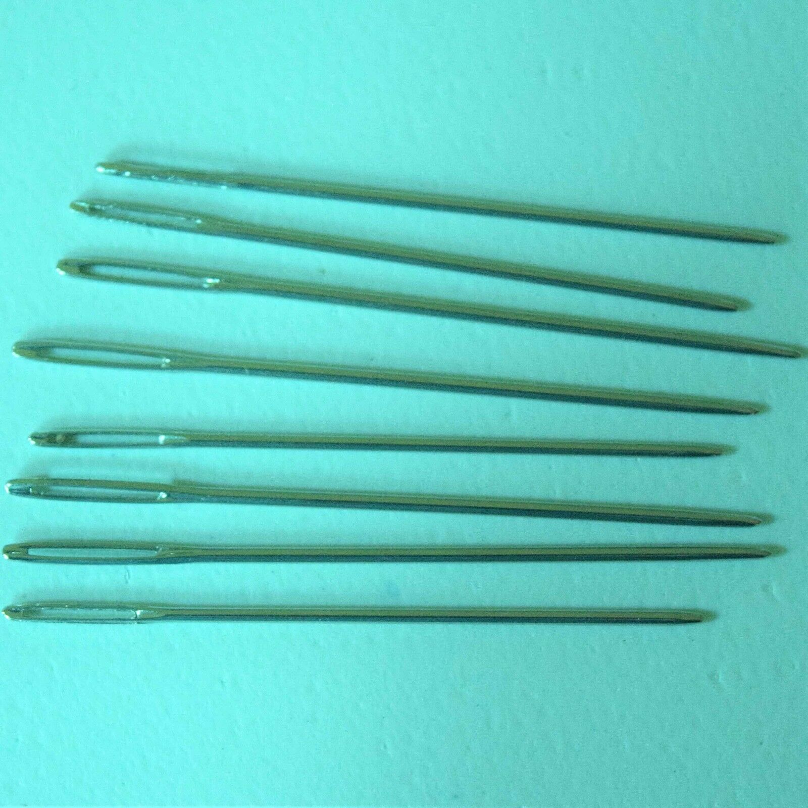 20pcs Sewing Needles Large Eye Hand Needle for Embroidery Darning Tapestry 5 6cm