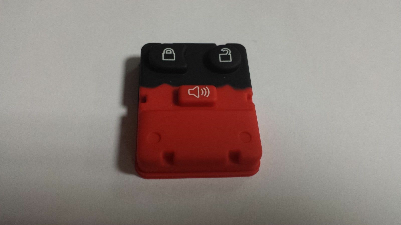 3 BUTTON REMOTE KEY FOB SHELL CASE RUBBER REPLACEMENT FITS FORD TRANSIT CONNECT