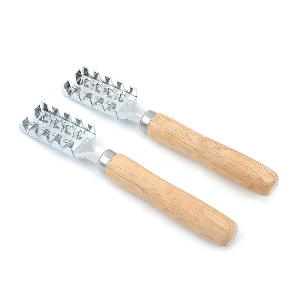 Fish Skin Scraping Fish Scale Brush Graters Peeler Kitchen Gadget Tool US