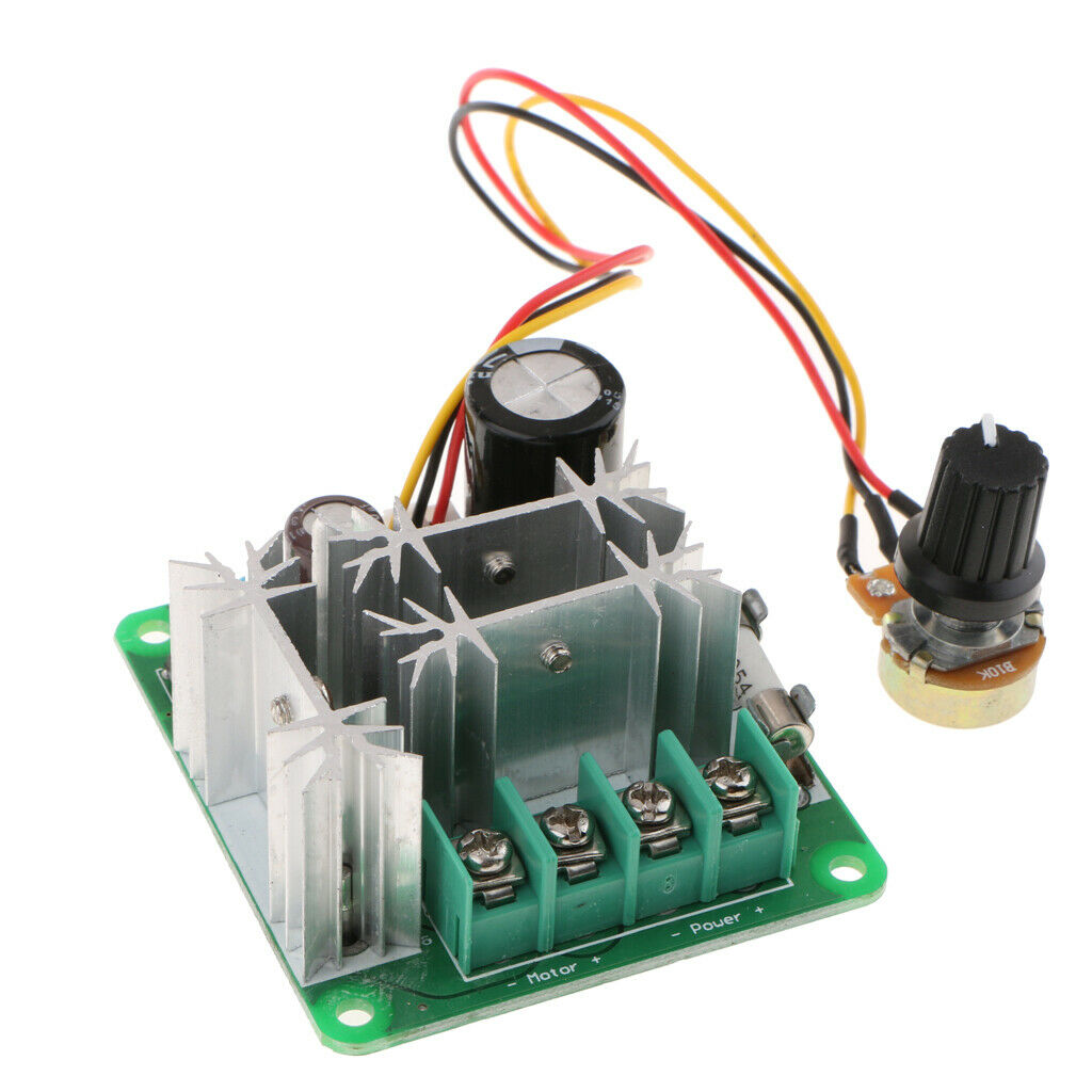 15A 6V-90V DC Motor Speed Controller 6V 12V 24V 36V 48V 72V 90V Large Power PWM