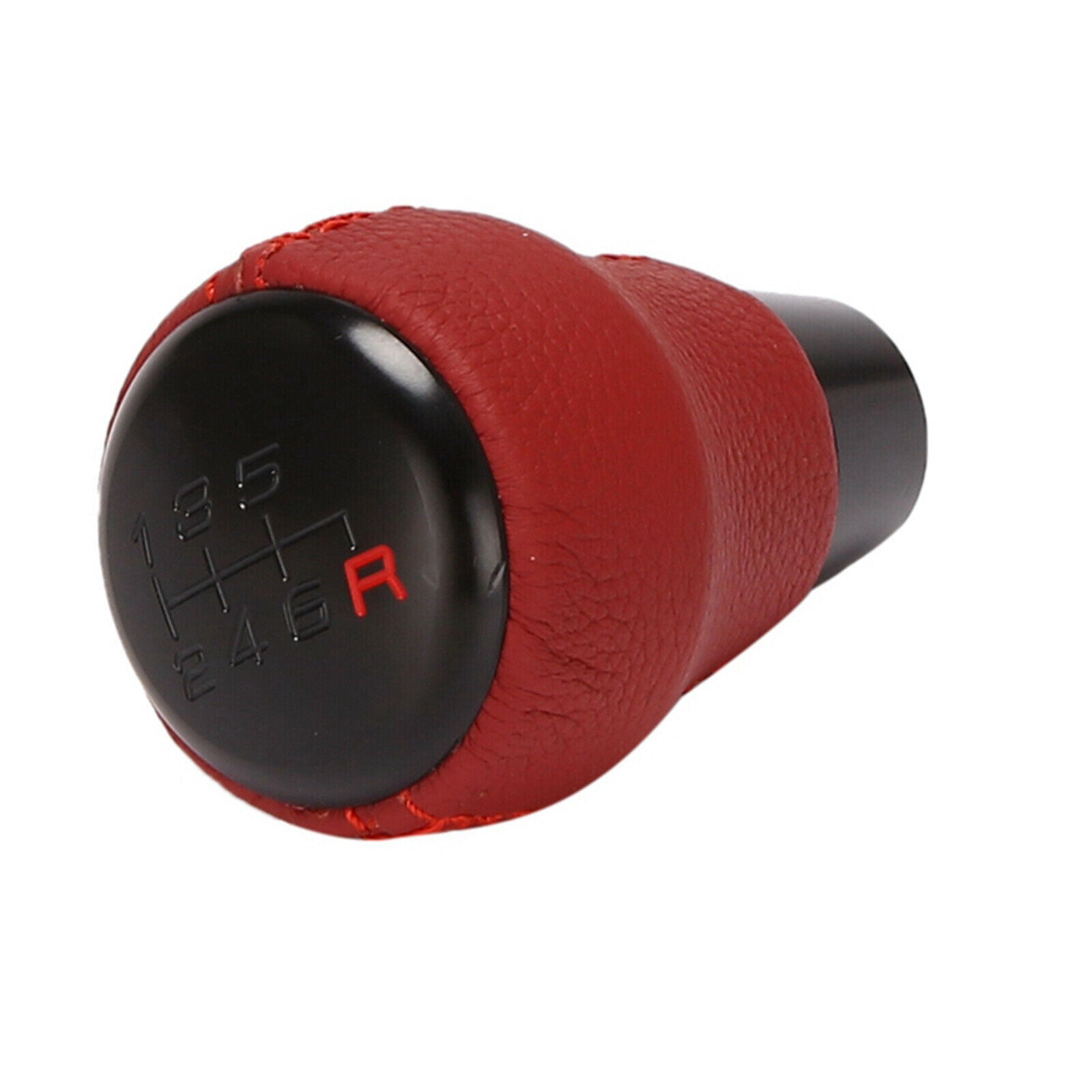 Car Gear Switch Knob Red Leather for Civic Type R 2017-2021 08U92-TEA-110