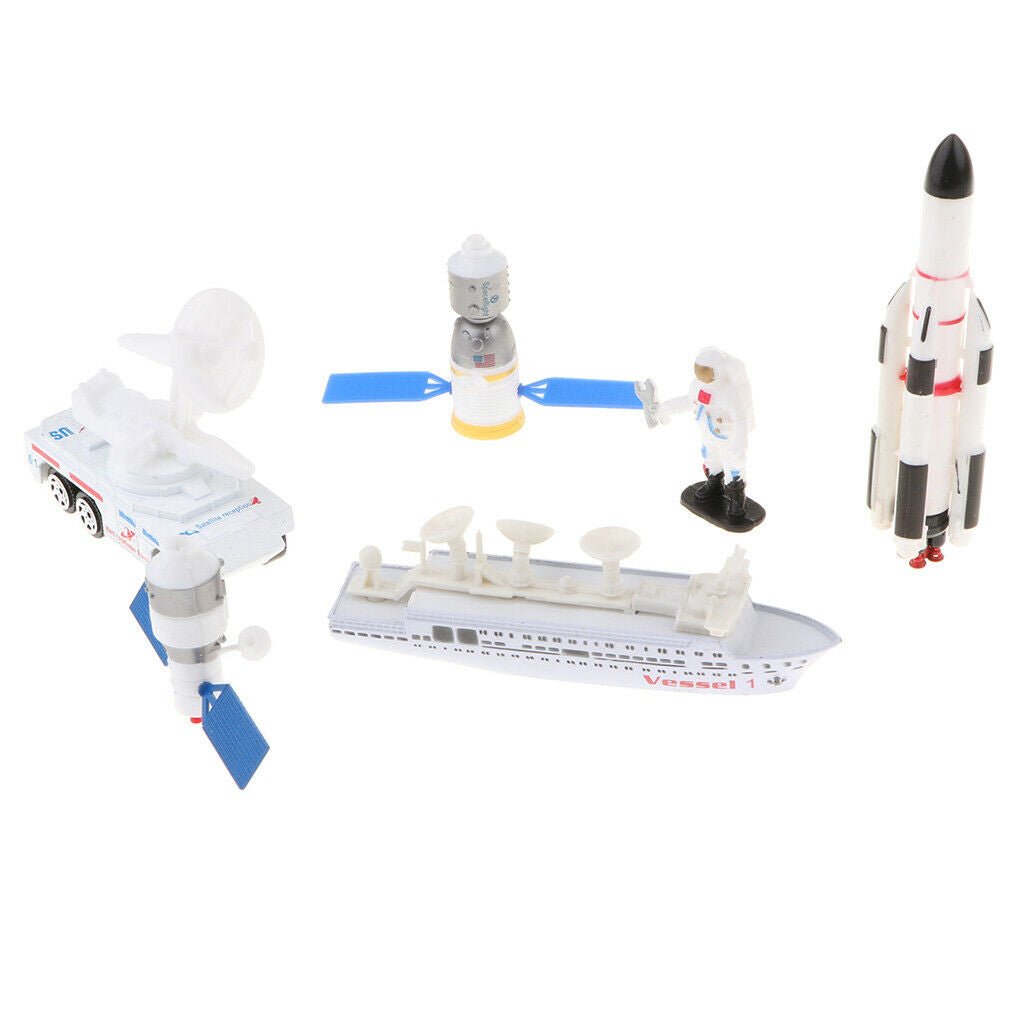 1:64 Space Shuttle Toys Set, Including Astronauts, Rocket, Spacecraft,