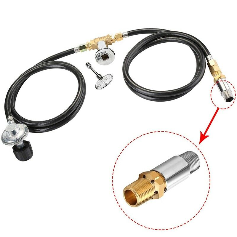 1/2inch LP Propane Air Mixer Liquid Propane Fire Pits Air Mixer Valve for OuF8V3