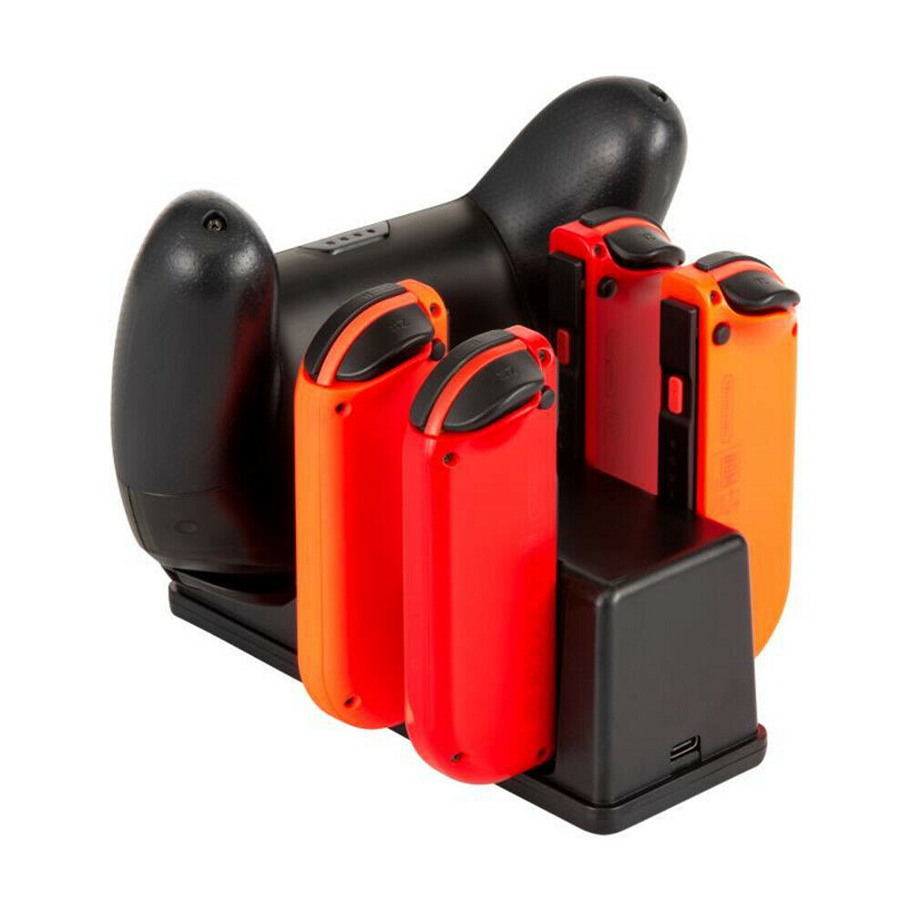 Gamepad Charger Stand 5 in 1 Charging Dock For Switch Controller For Switch Pro