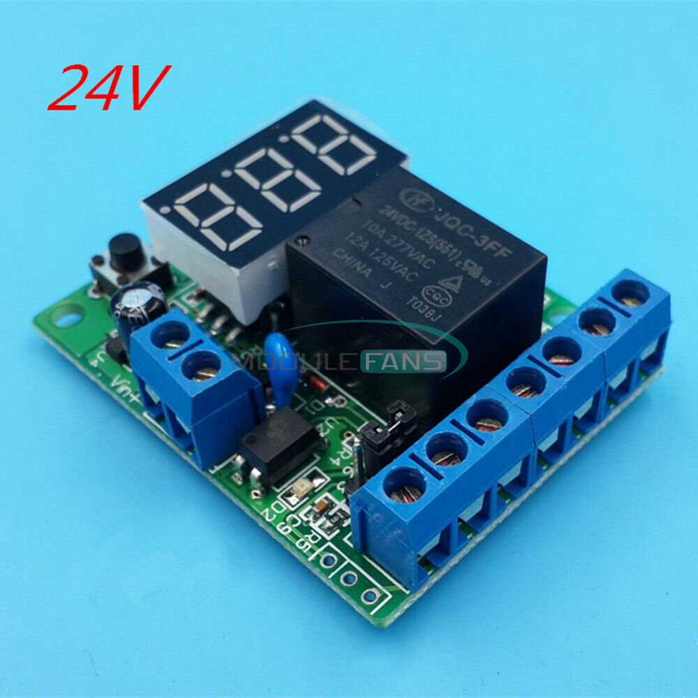 24V Voltage Detection Control Delay Upper and Lower Voltage Range Control switch