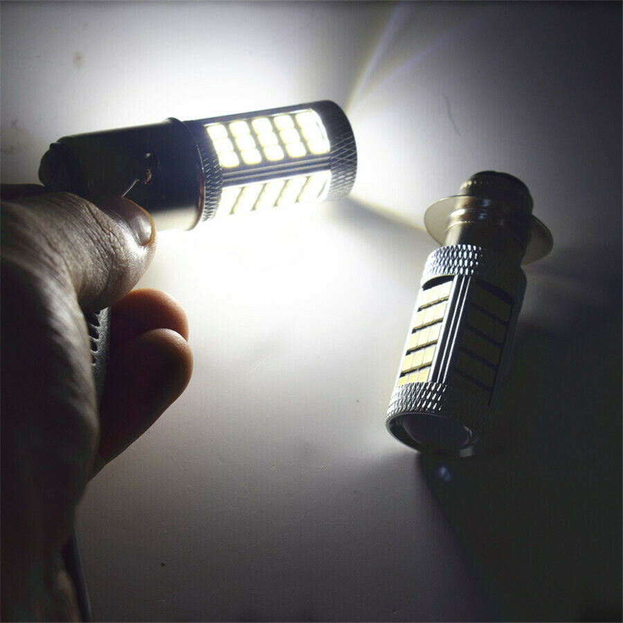 2PC 80W H6 BA20D Light Bulb Suitable for Motorcycle/ Bike/ Moped/ Scooter/ ATV