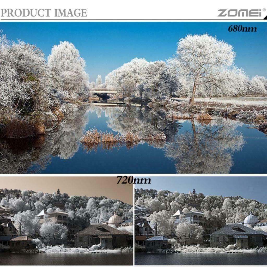 37mm Infrared IR Filter 720nm Pass   for Camera Lens Special Effects