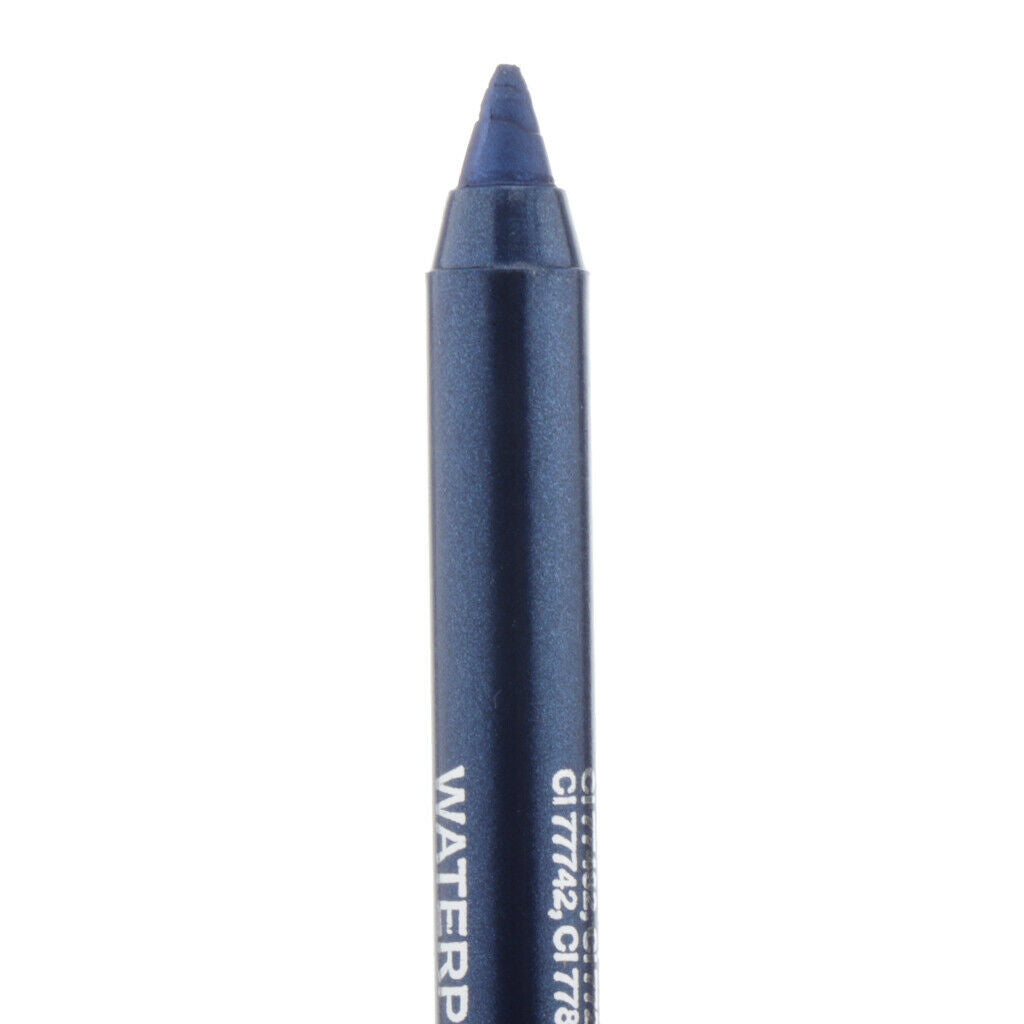 of 2 Sweatproof Eyeshadow Pencil Waterproof Eyeliner Eyebrow Crayon Pen 7