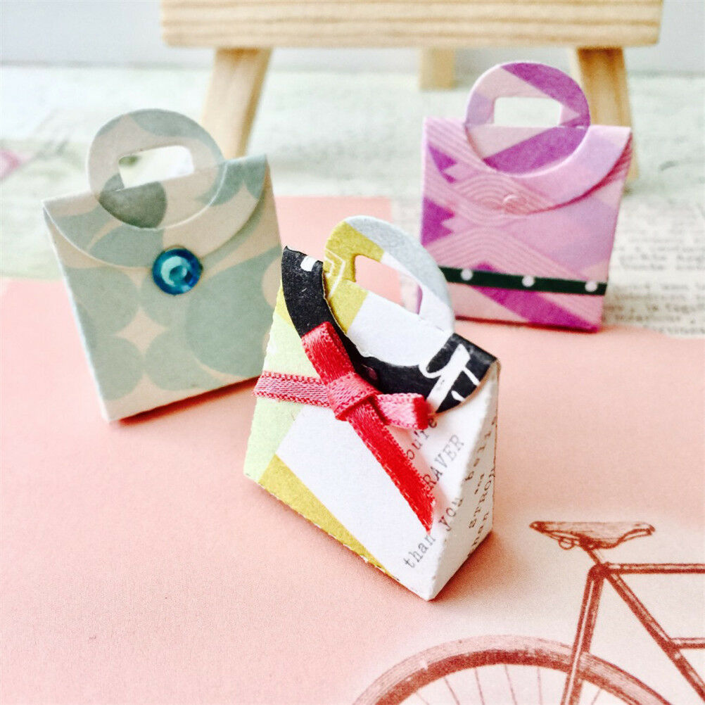 Gift bag Metal Cutting Dies Stencil for DIY Scrapbooking Album Cards Makin.l8