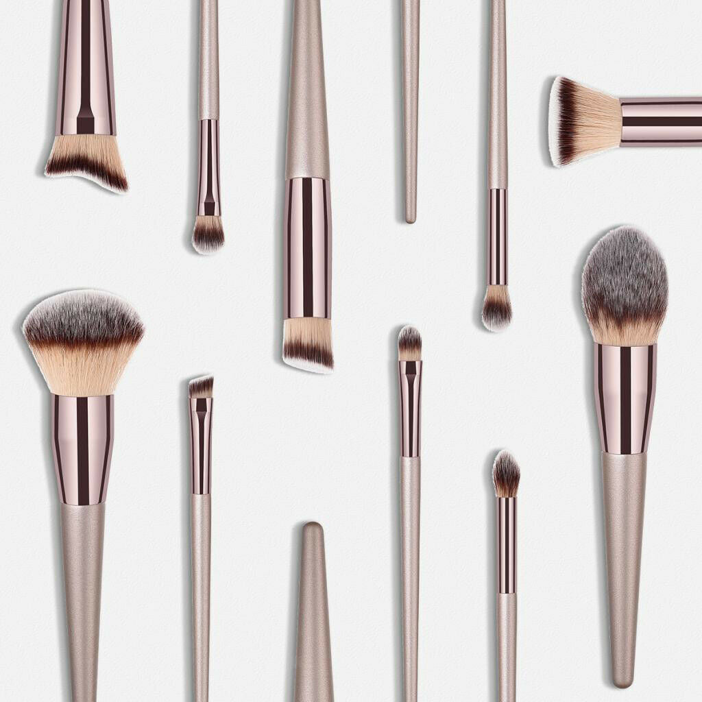 Set of 2 Soft Setting Powder Blusher Concealer Brush Cosmetic Makeup Beauty