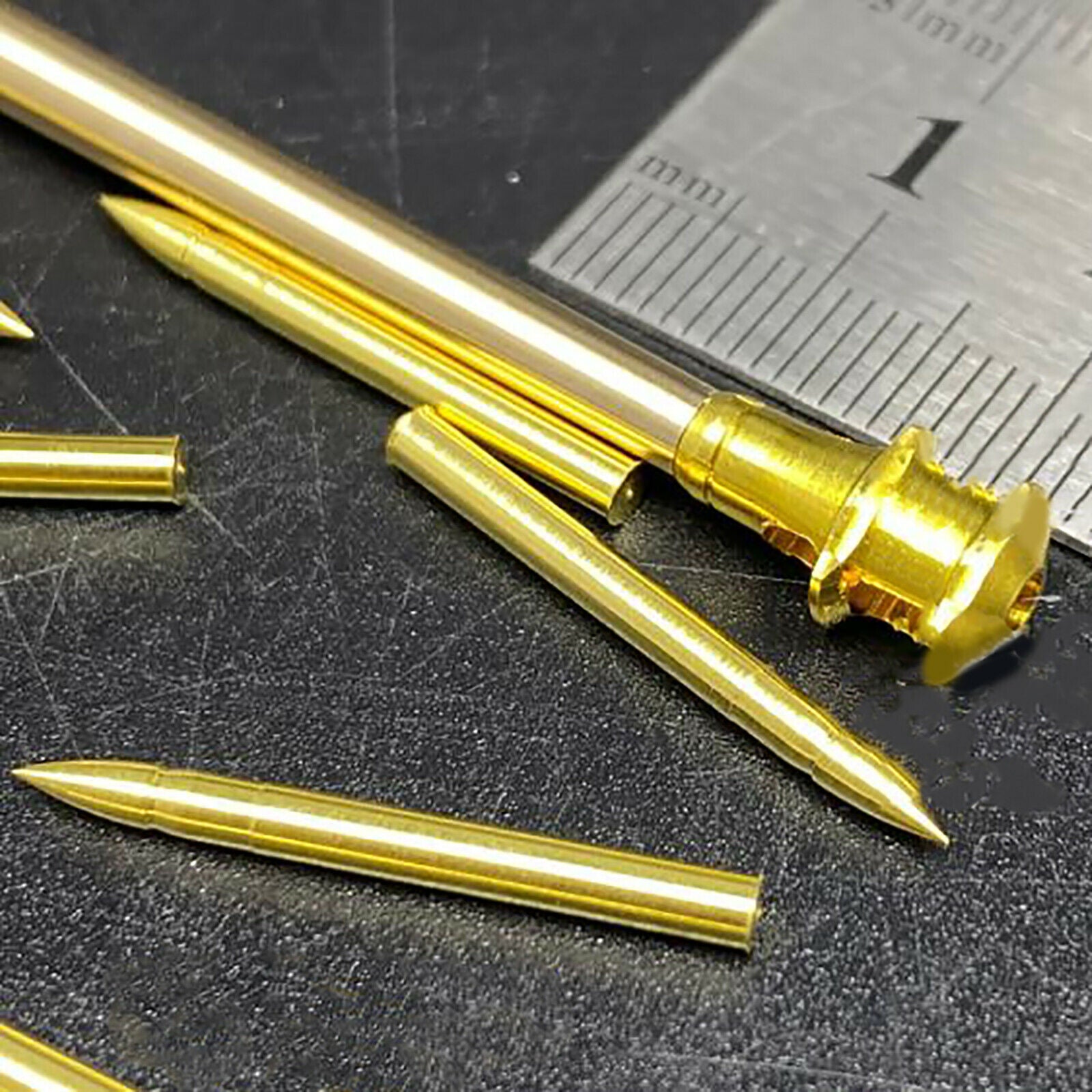 For CHUANYU CYT050 1/35 M4A3E8 Sherman Tank Metal Barrel Brake RM-5028 12 Shells