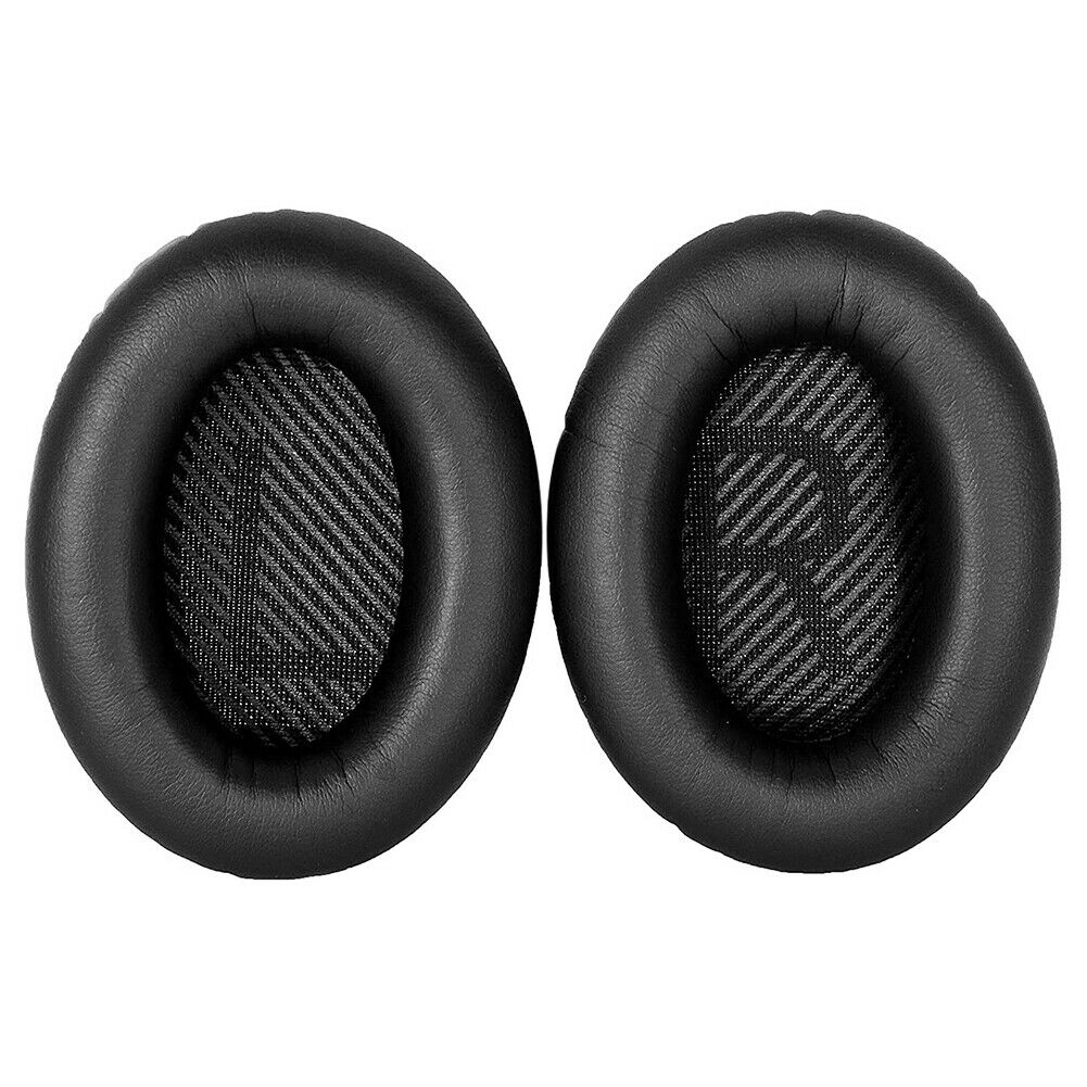 1 Pair Leather Foam Headphone Replacement Ear Pads for Bose QC2 QC15 QC25 @