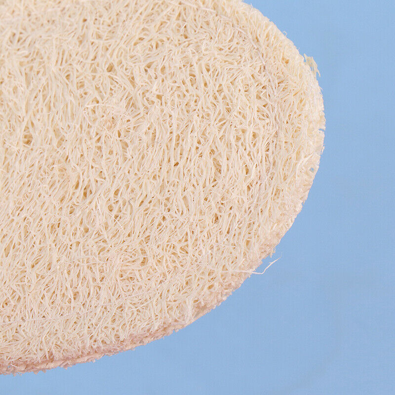2pcs Dish Washing Loofah Cloth Sponge Scrubber Cleaner Natural Kitchen Clean  DF