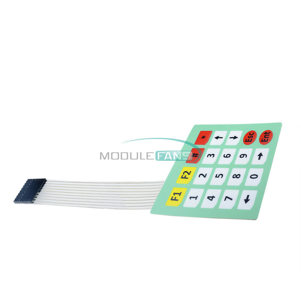 5PCS 4x5 Matrix Array Membrane 4*5 Keys Switch Keypad Keyboard for Arduino