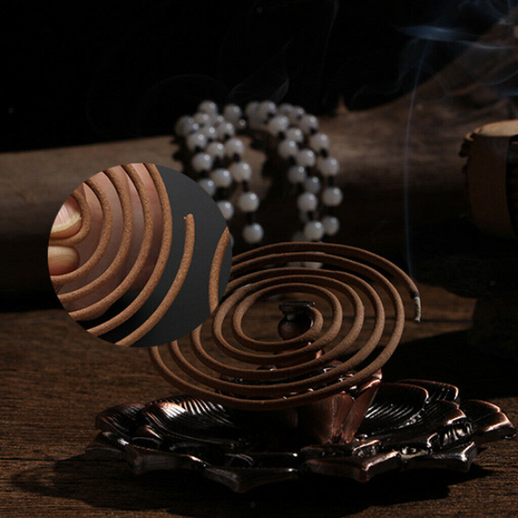 Sandalwood Agilawood Tibtan Incense Coil Spiral Incense Home Fragrance 04