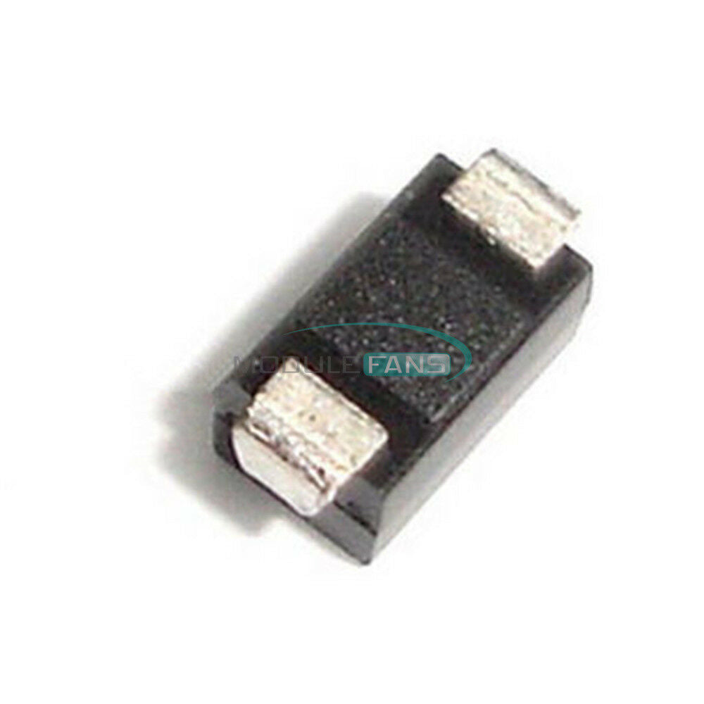100PCS SMD 1N4007 Diode 1A 1000V IN4007 M7 DO-214AC NEW