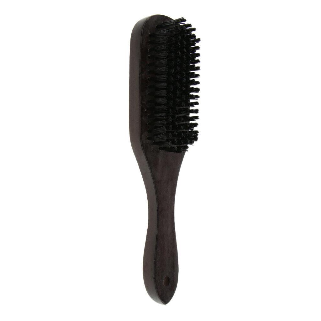 Wooden Handle Hair Brush Paddle Hairbrush for Long,Thick,Curly,Wavy,Dry Or
