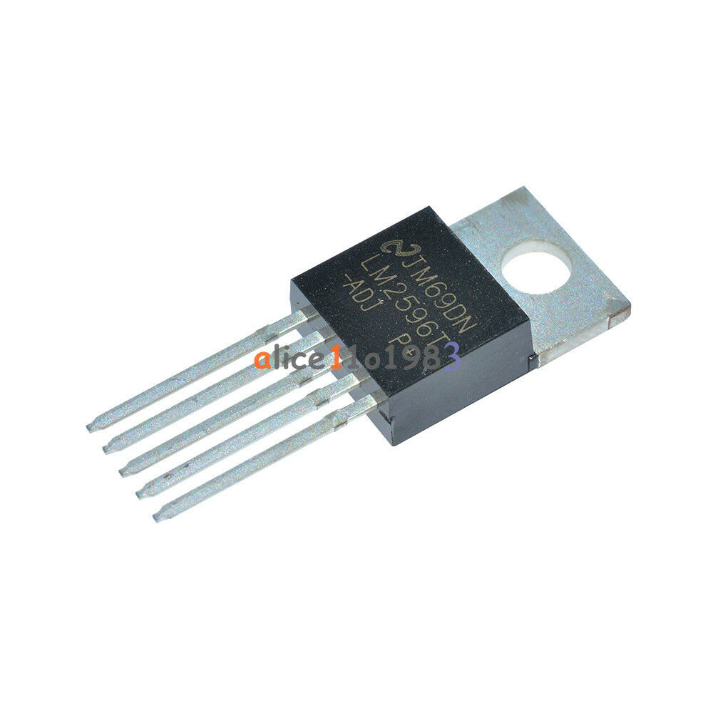 10PCS IC LM2596T-ADJ LM2596 NSC TO-220 Voltage Regulator 3A Adjustable NEW