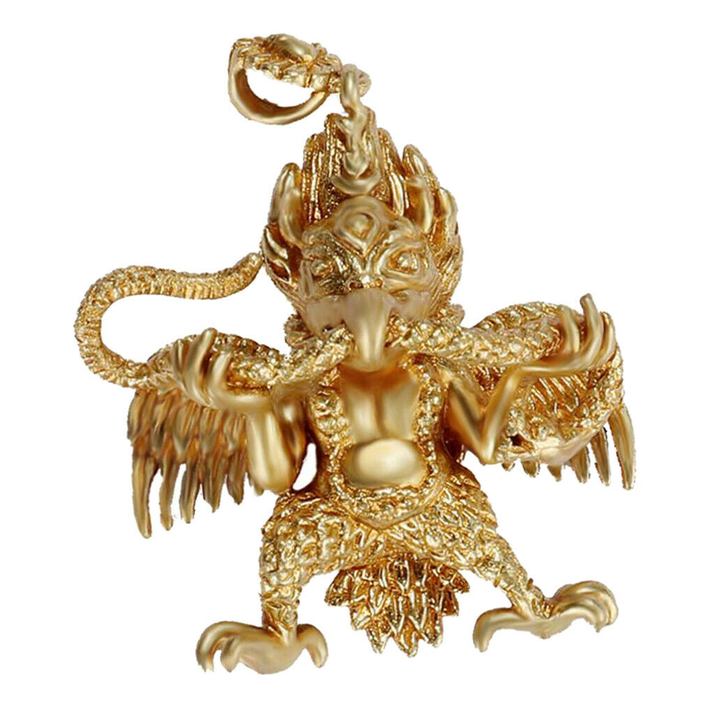 Metal Thai Garuda Handmade Charm Necklace Pendant Collectibles Accessory