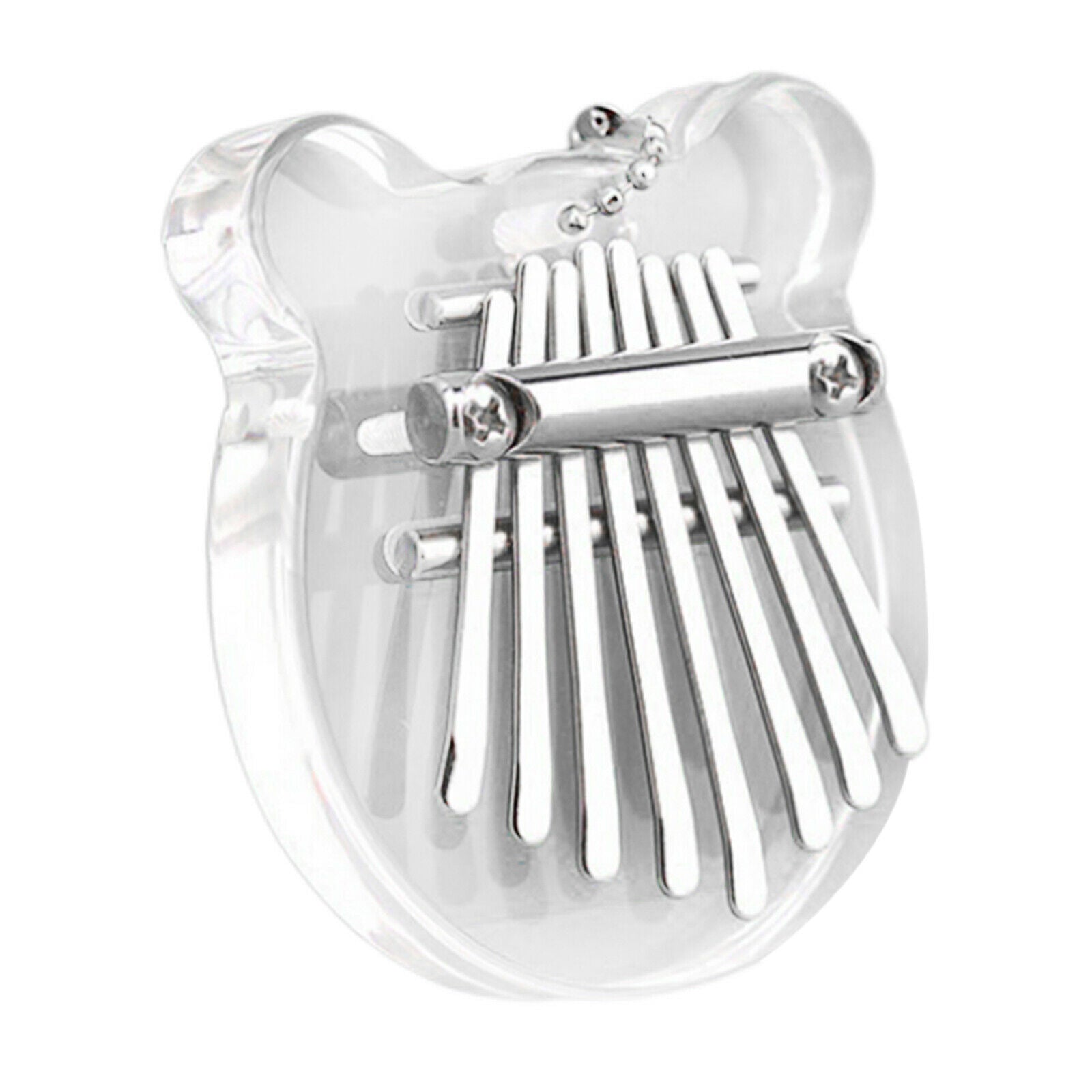 Portable Acrylic Kalimba Thumb Piano Finger Mbira Beginners Easy to Learn