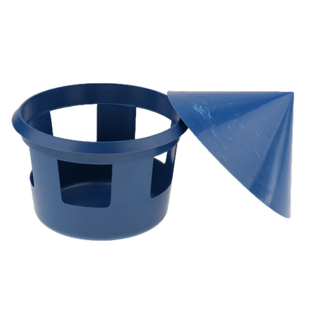 2 Pcs Bird Parrot Cage Bowls for Cockatiel Parakeet   Food Container
