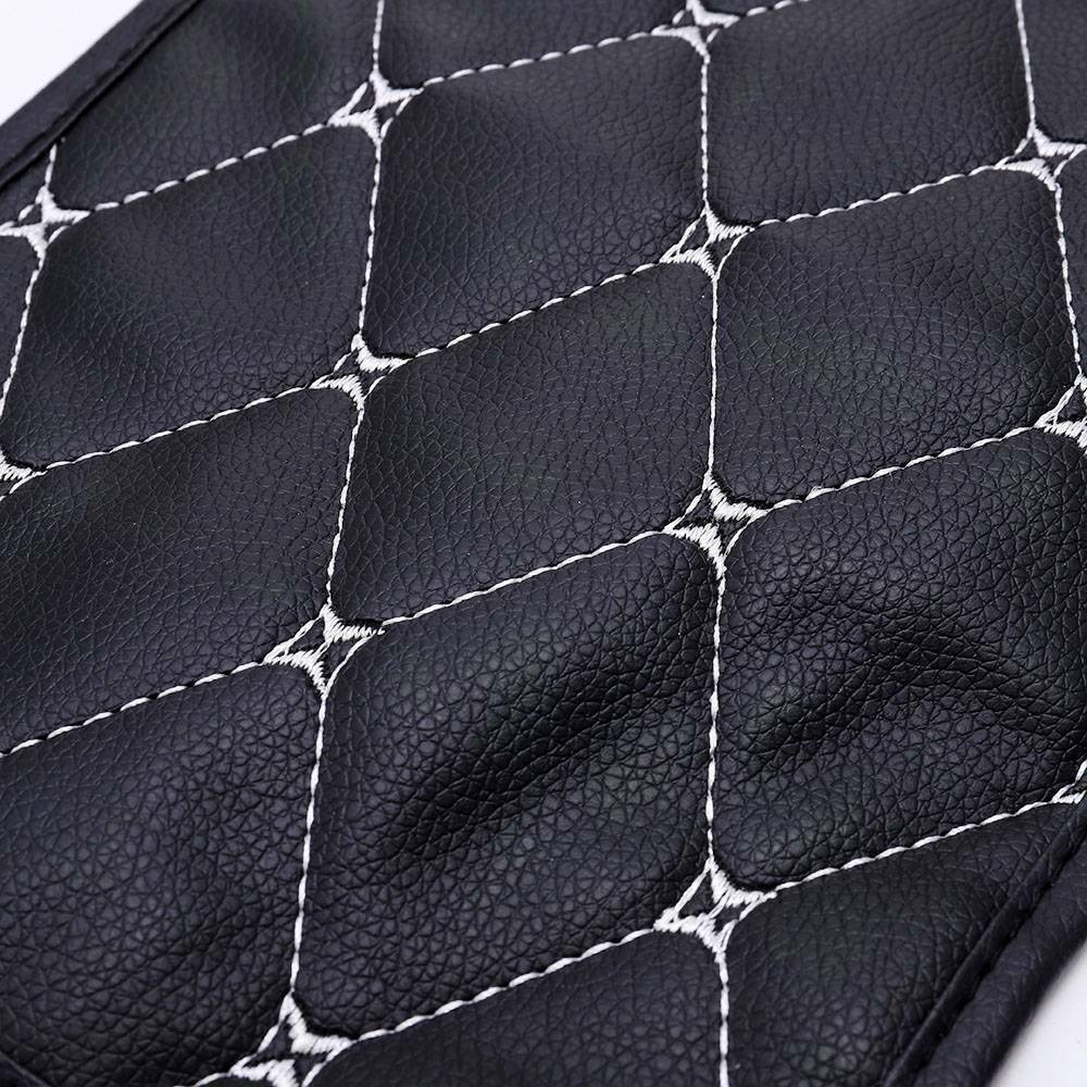 UK-Car Leather Armrest Pad Cover Auto Center Console Box Cushion Mat Accessories