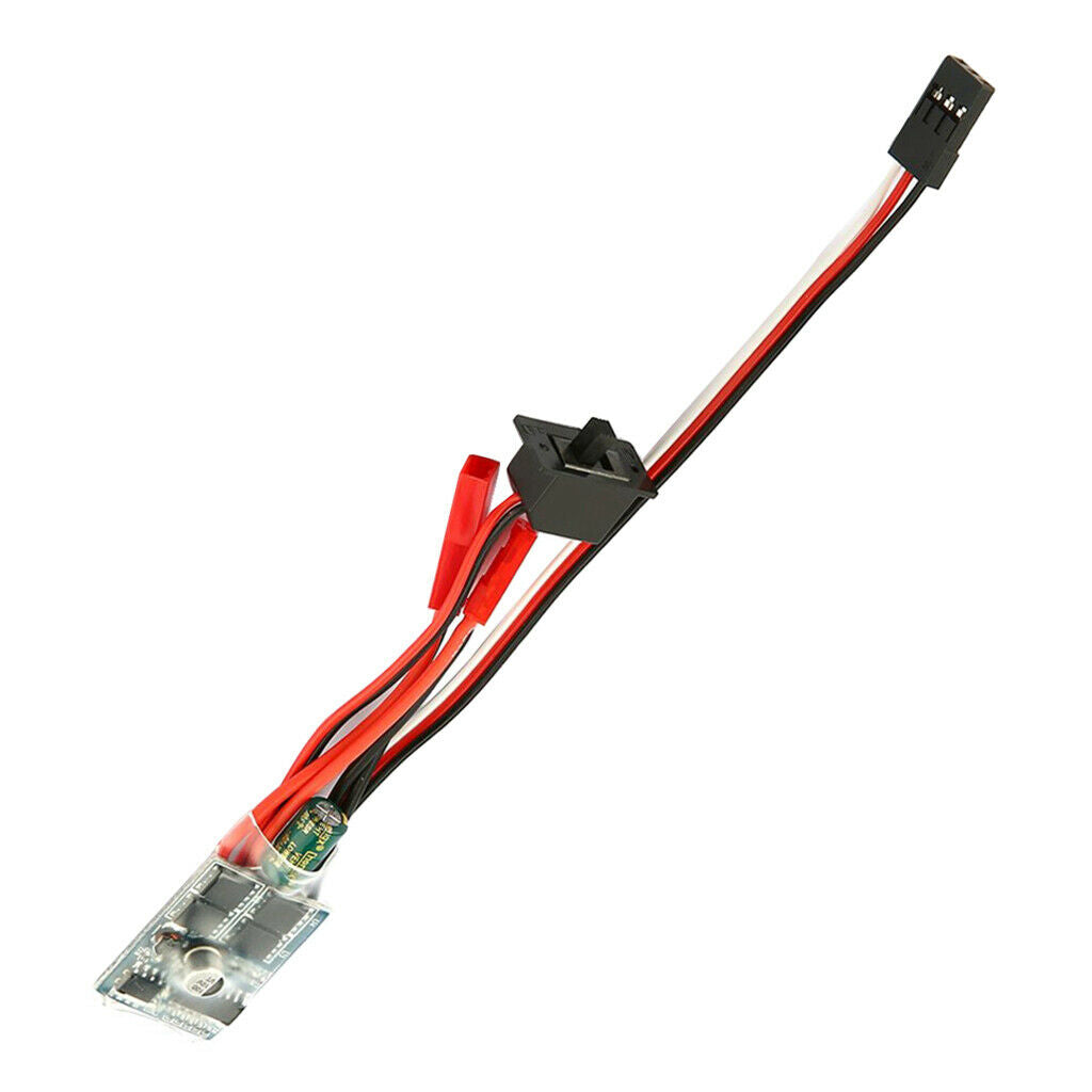 30A Brushed ESC, RC Car/Boat Motor Speed-control, with Reverse & Brake, Built in