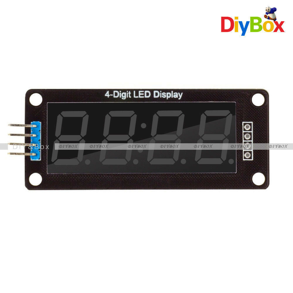 0.56''Inch TM1637 4Bit Digital LED Anzeige Clock Tube Display For Arduino Yellow