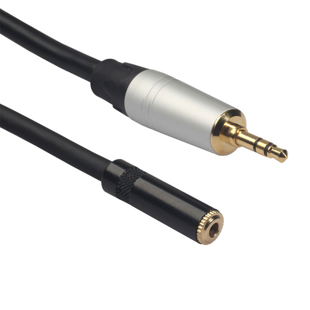 (1 feet) 3.5mm Male to 3.5mm Female Stereo Audio Extension Cable