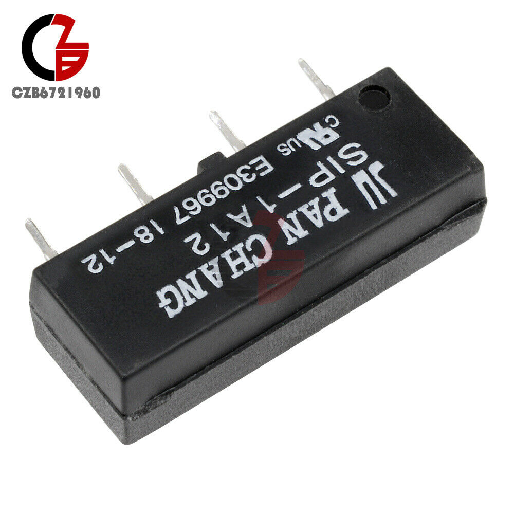 12V 1A Relay SIP-1A12 4PIN Reed Switch Relay  for PAN CHANG Relay