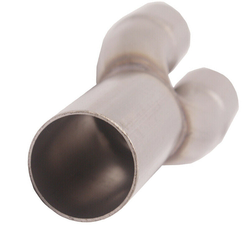 2-1 Stainless Steel Exhaust Merge Collector Dual 1.5" Inlet Single 1.75" Outlet