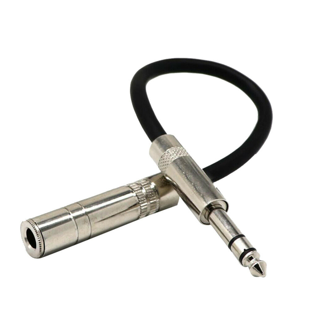 6.35mm 1/4 inch Male to 6.35mm 1/4 inch Female Audio   Extension Cable