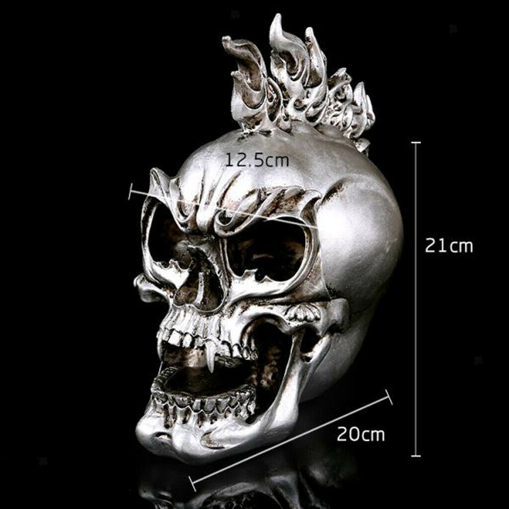 Ghostly Gothic Home Decor with Hell Wrath Demon Statue