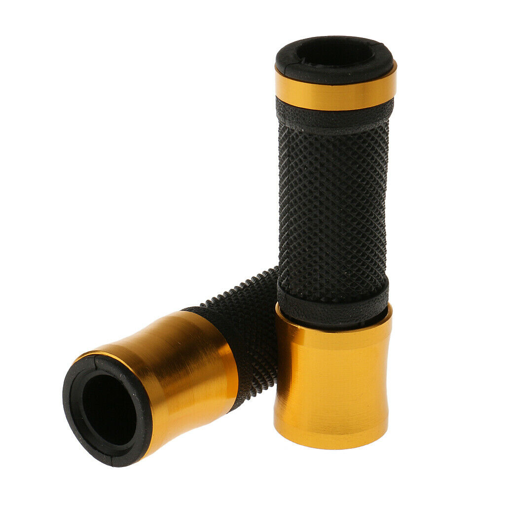 Motorcycle Sports Bike Aluminum Rubber Gel Hand Grips
