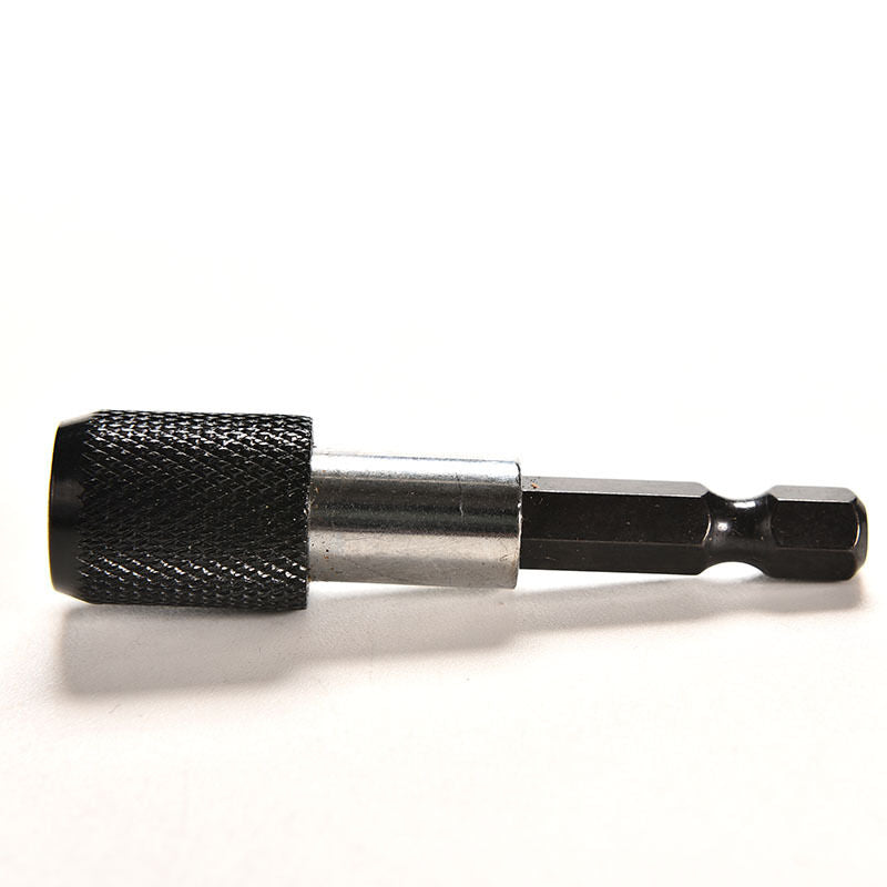 60mm 1/4" Hex Shank Quick Release Drill Screw Magnetic Screwdriver Bit Holder Fx