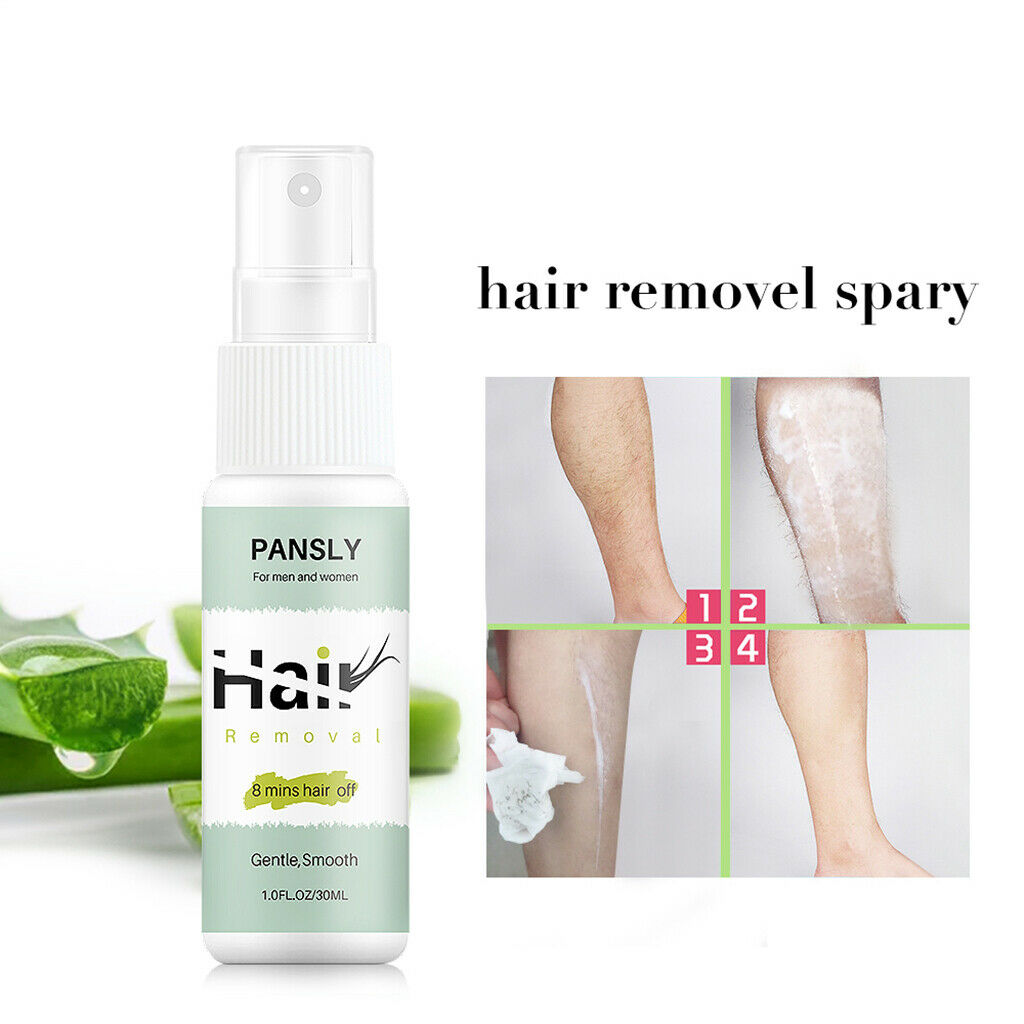 Gentle Hair Removal Spray Wipe Private Part for Hair Remover Body Lotion