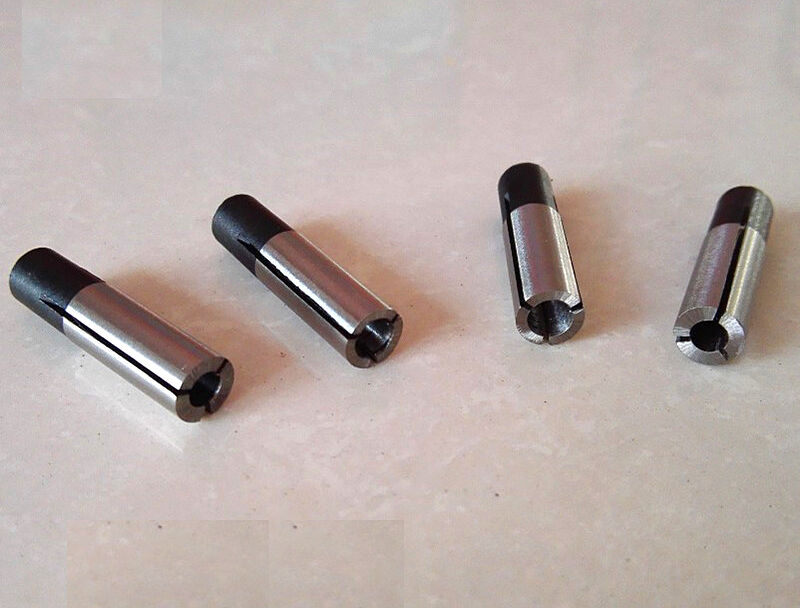 2pcs High Precision Engraving CNC Router Tool Bit Adapter 6.0mm to 4.0mm [M_M_S]