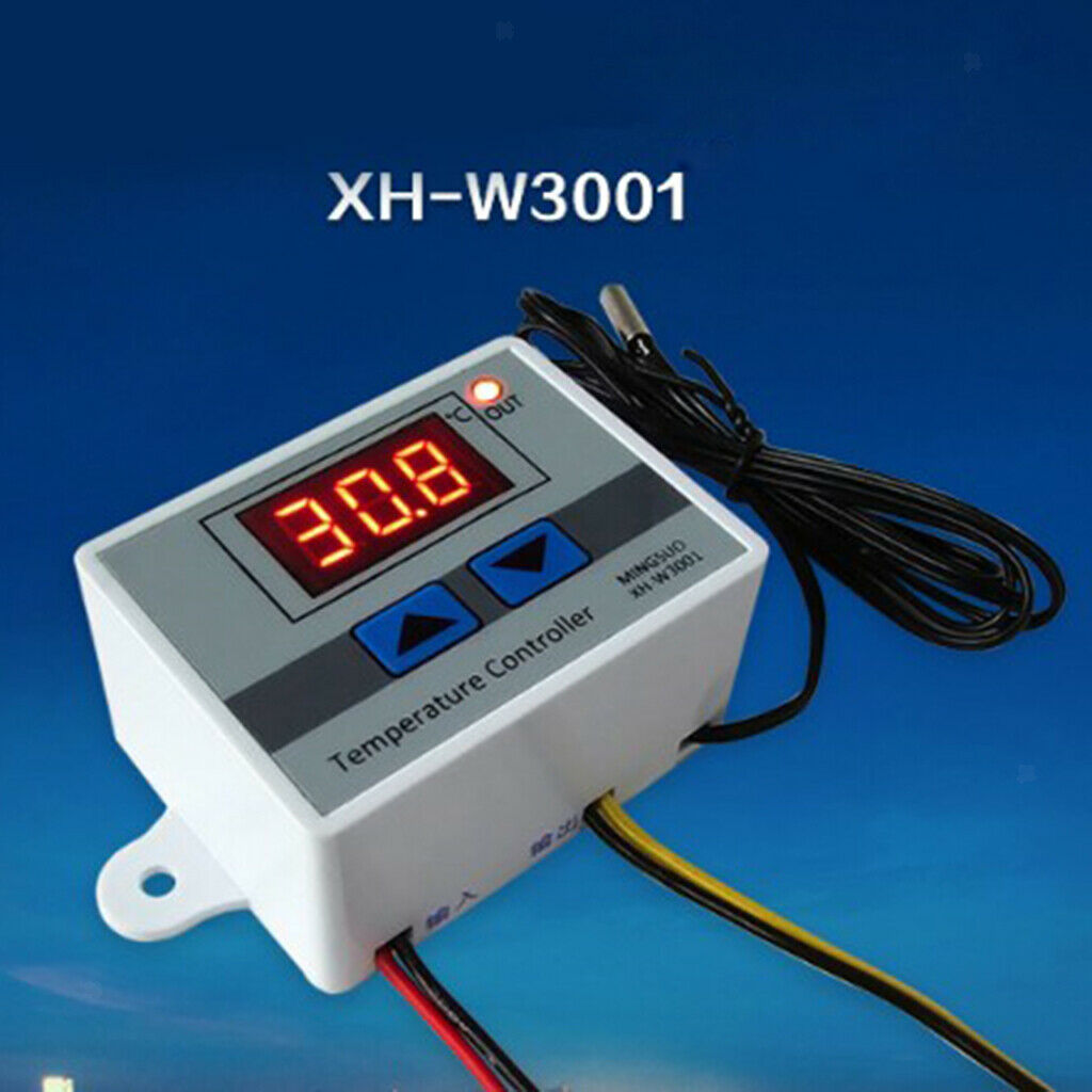1pc Digital LED Thermostat 1500W RC Voltage 220V High Precision Switch