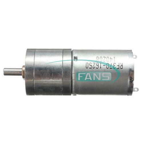 Motor Speed Reduction Gear Motor Electric 12V DC 60RPM Powerful Torque 25mm MF