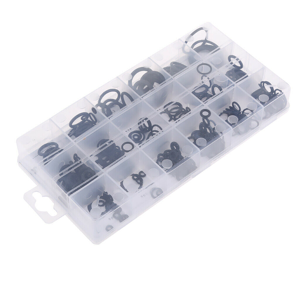 225Pcs Rubber O   Assortment Hydraulic Plumbing Gasket Paintball Seal Kit