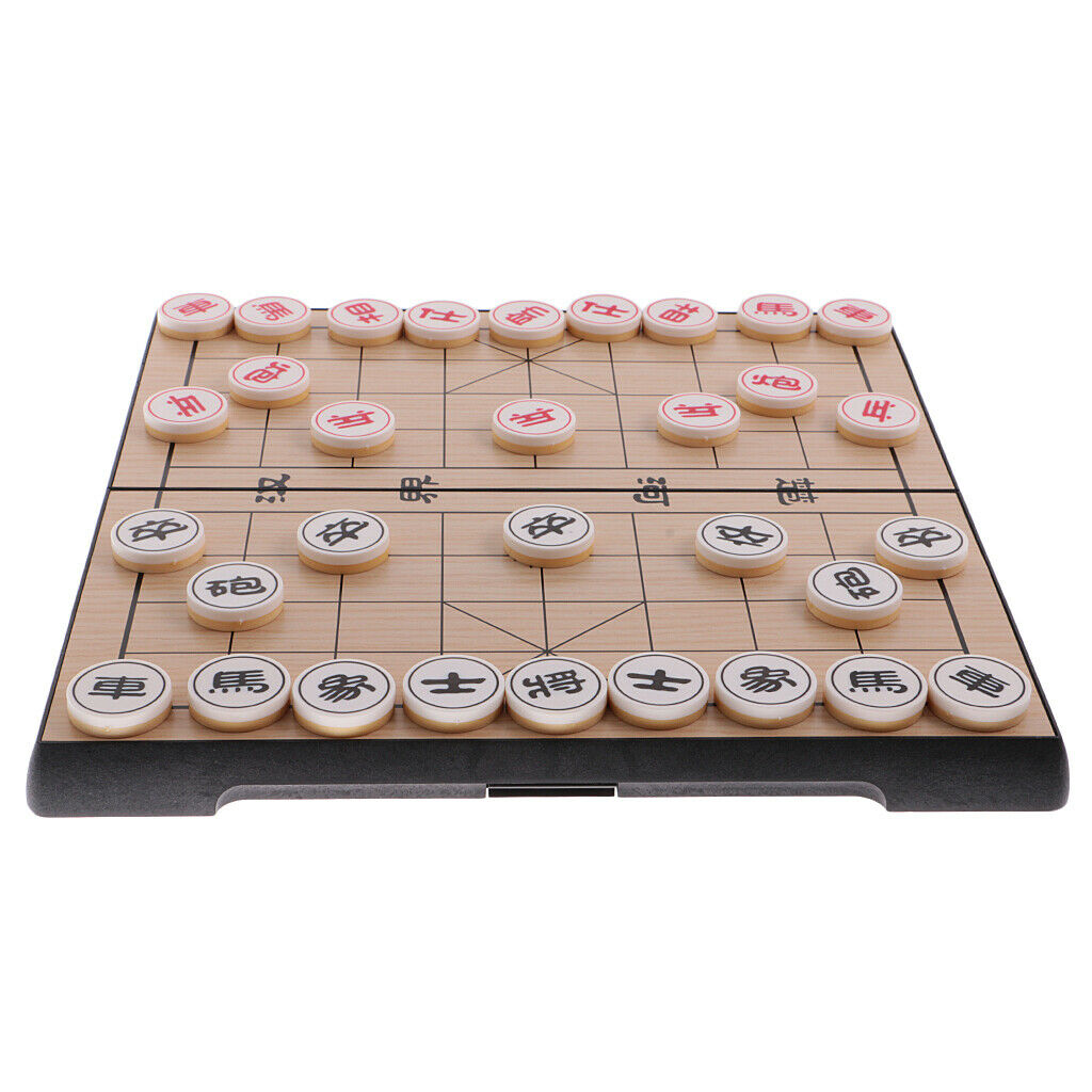 Chinese Chess Set Portable Folding Chess Board Board