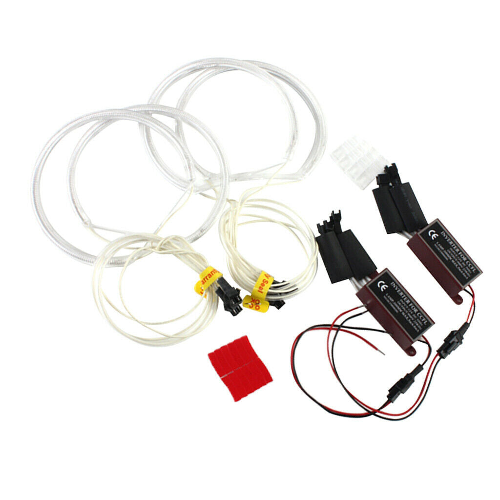 4pcs 131mm Car CCFL LED Angel Eyes Halo Rings for BMW E36 E38 E39 E46 White